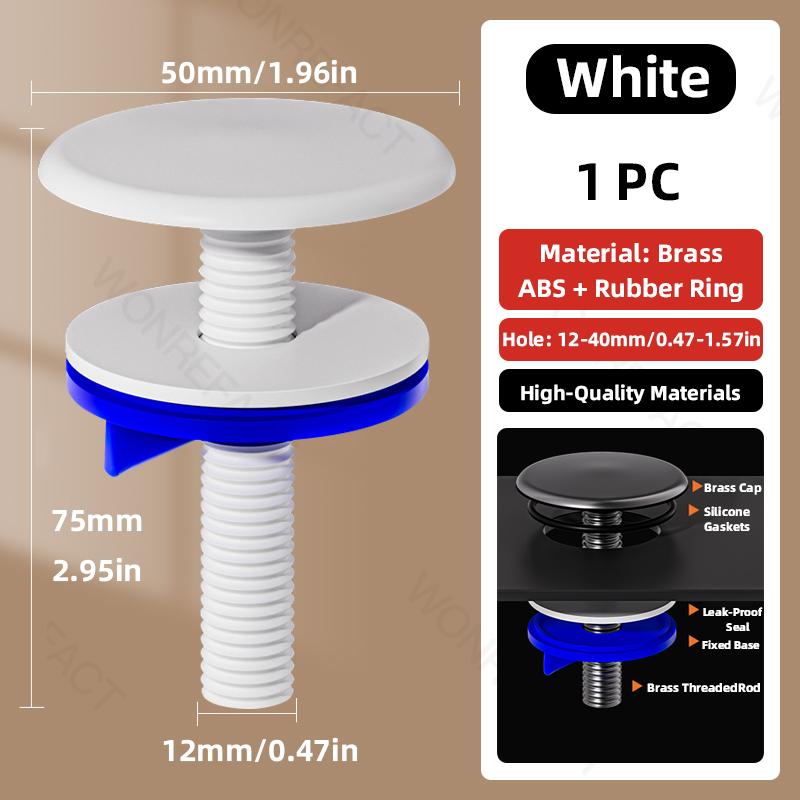 Sink Hole Sealing Cap All-Copper Decorative Cap/Plug Kitchen Sink Drain Plug/Soap Dispenser Plug Hole Plug Sink Hole Sealing Cap