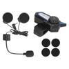 BT31 Motorcycle Bluetooth Helmet Headset Wireless Hands Free Stereo Waterproof Noise Cancelling Headset with Flashlight