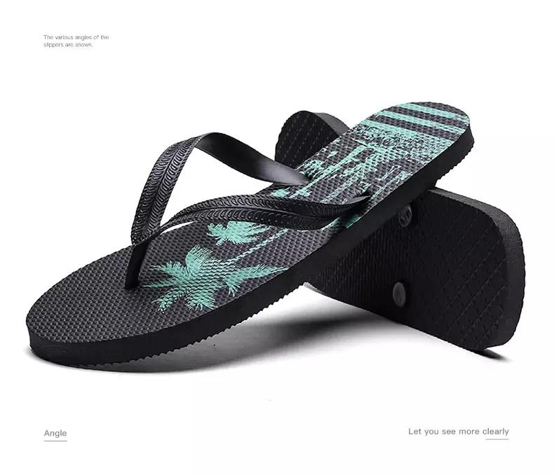 Men Beach Flip Flops 2024 Summer Casual Shoes Man Slip-on Slippers Male Casual Sandals Mens Bathroom Flip Flop Slides Zapatos