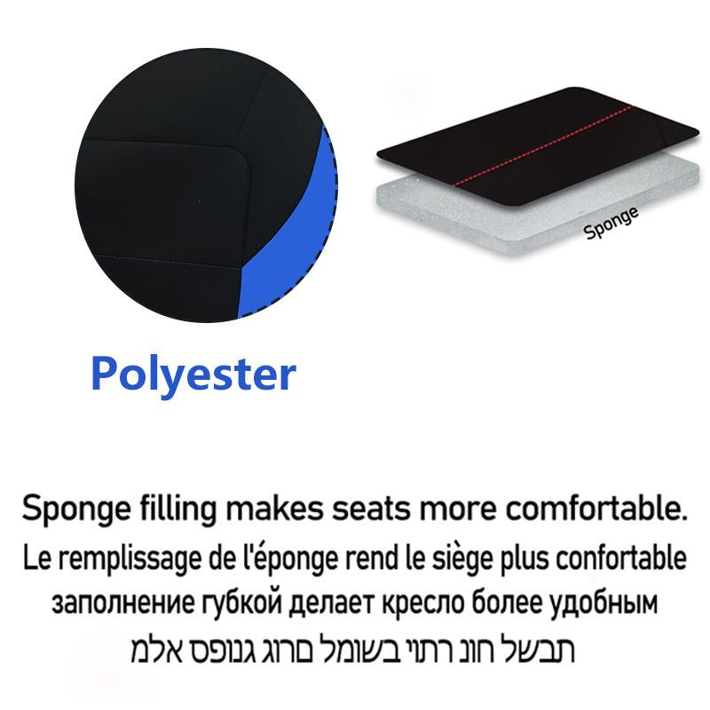 Nowe 2 siedzenia/5 miejsc luksusowe uniwersalne pełne zestawy pokrowców na siedzenia samochodowe dekoracja siedzenia tylny przedni pokrowiec na siedzenie poduszka samochodowa pokrowiec ochronny