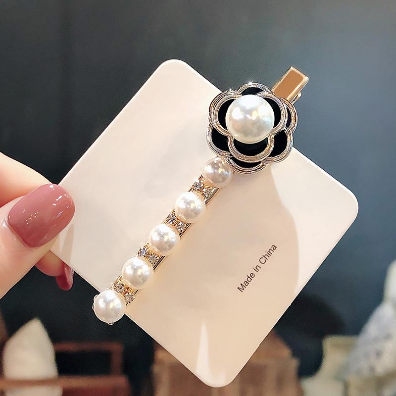 Kaméliová čelenka do vlasů pro ženy Gumička do vlasů Luxusní šperky Dámská čelenka do vlasů Dívčí perlové vlasové doplňky Vlasové šperky pro ženy