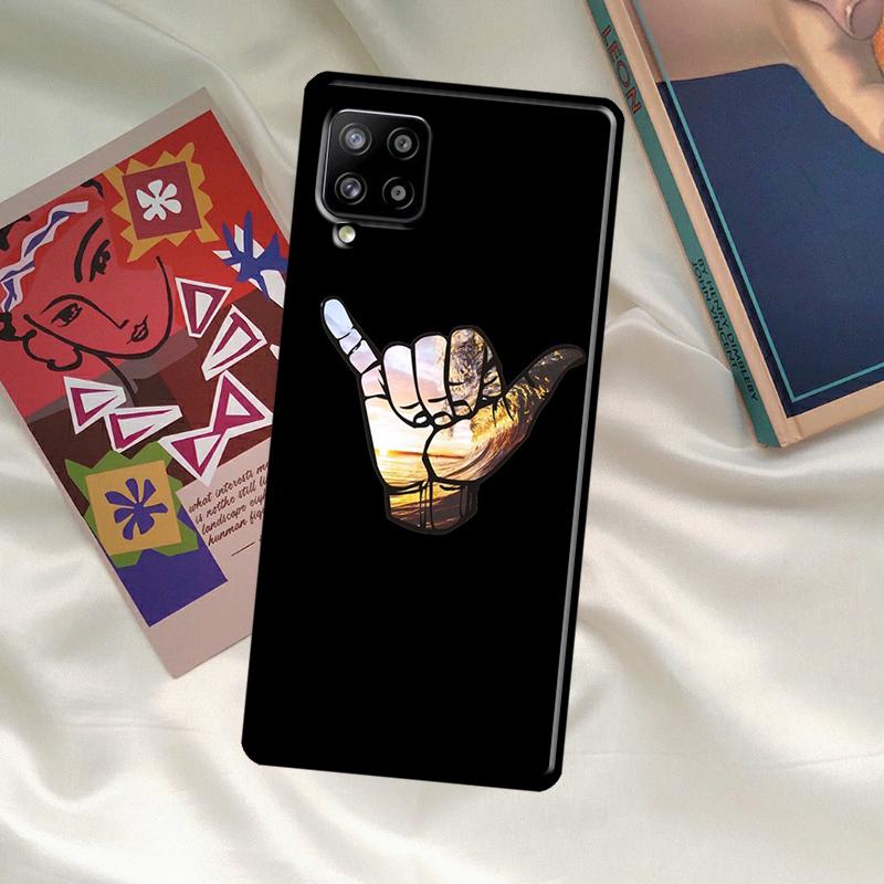 Surfer Surf Hang Loose Shaka Case For Samsung Galaxy A56 A36 A06 A13 A53 A32 A12 A22 A52 A35 A26 A16 A55 A15 A54 A34 A14