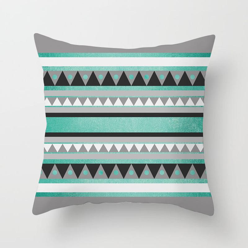 

Geometric Abstract Digital Print Square Car Pillow Pillow Cover 45 * 45 (excluding pillow core)