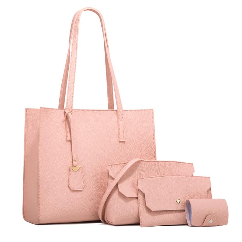 Women's Fashion Large Capacity Tote Bag 4-Piece Set