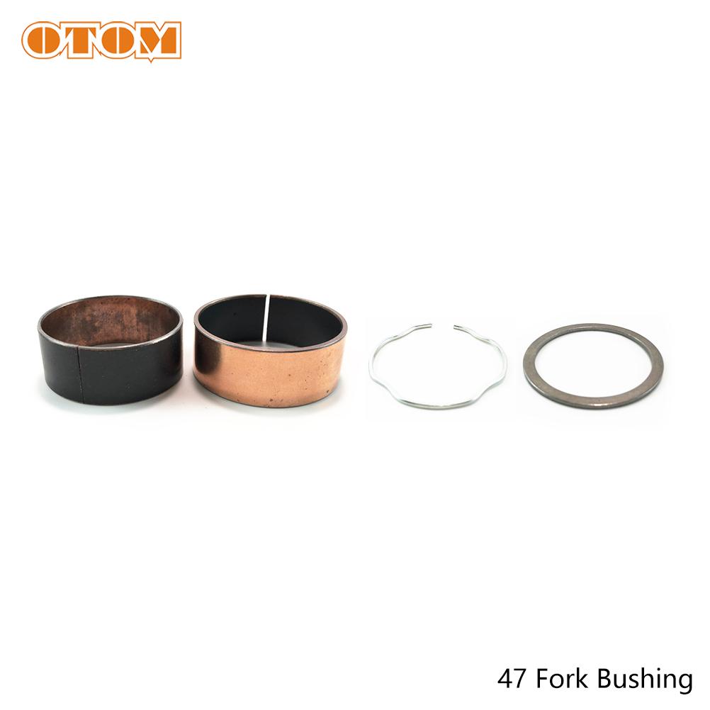 OTOM SHOWA/KYB Front Fork Oil Seal Stopper Ring Gasket Back Up Bush Slider Bushing Japanese Shock Absorber Repair Kit For HONDA