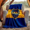 Cabj Flannel Blanket Soft Warm All-Season Throw, Design for Camping, Car Travel, Hiking Sofa, Bed, Office Perfect Gift for Parties