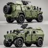 1:18 Dongfeng M-terrain Alloy Car Toys Miniature Model Diecast Military Vehicle Sound Light Pull Back Doors Opened Kid Xmas Gift