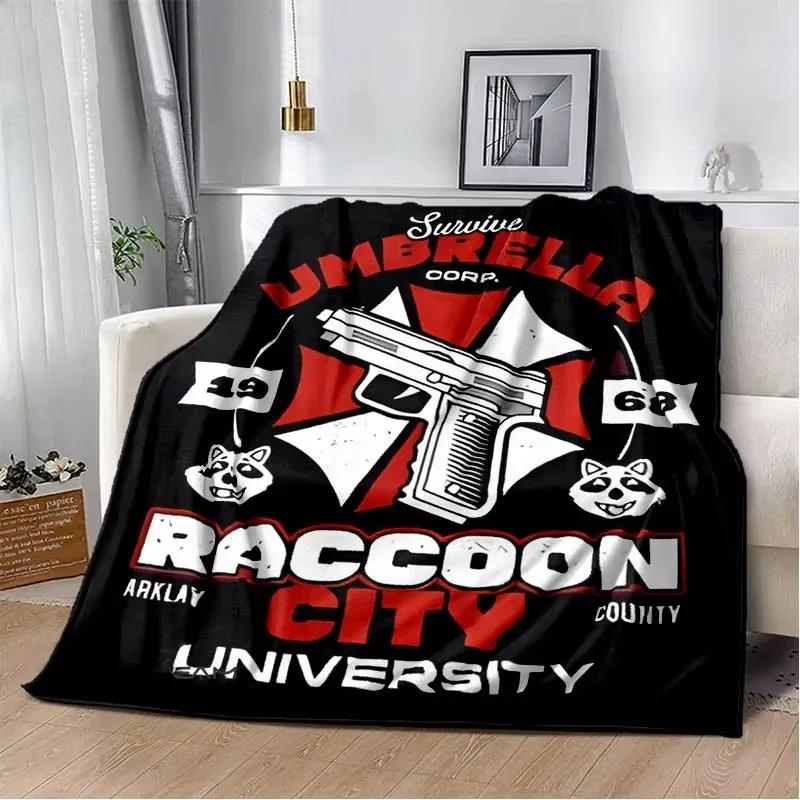 Game Resident Evil: Umbrella Corps Printed Blankets Warm Flannel Blankets Soft and Comfortable Blanket Bed Linings Birthday Gift