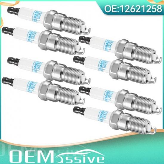 8pcs Iridium Spark Plugs Genuine 12621258 For Chevy GMC 48L 53L 60L 1998~18