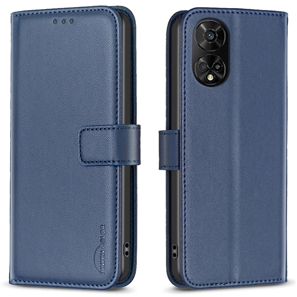 BINFEN COLOR BF17 For TCL 50 XE 5G/50 XL 5G Case Wallet Leather+TPU Flip Phone Cover