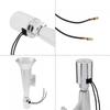 180dB Super Loud Zinc Alloy 12 / 24V Single Tube Air Horn for Trucks Buses Boat Trains Etc, Wear-resistant Whistle Horn