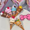 Jucărie Capsulă Kawaii Drăguță de Anime Cutie Surpriză Lanț cu Mărgele Ursuleț Înghețată Pandantiv Agățat Geantă Păpușă Model Decorațiune Cadou pentru Copii