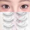 Thin Band Strip Wispy Fake Lashes Fluffy Natural Wispy Lashes For Work Birthdays Parties Travel