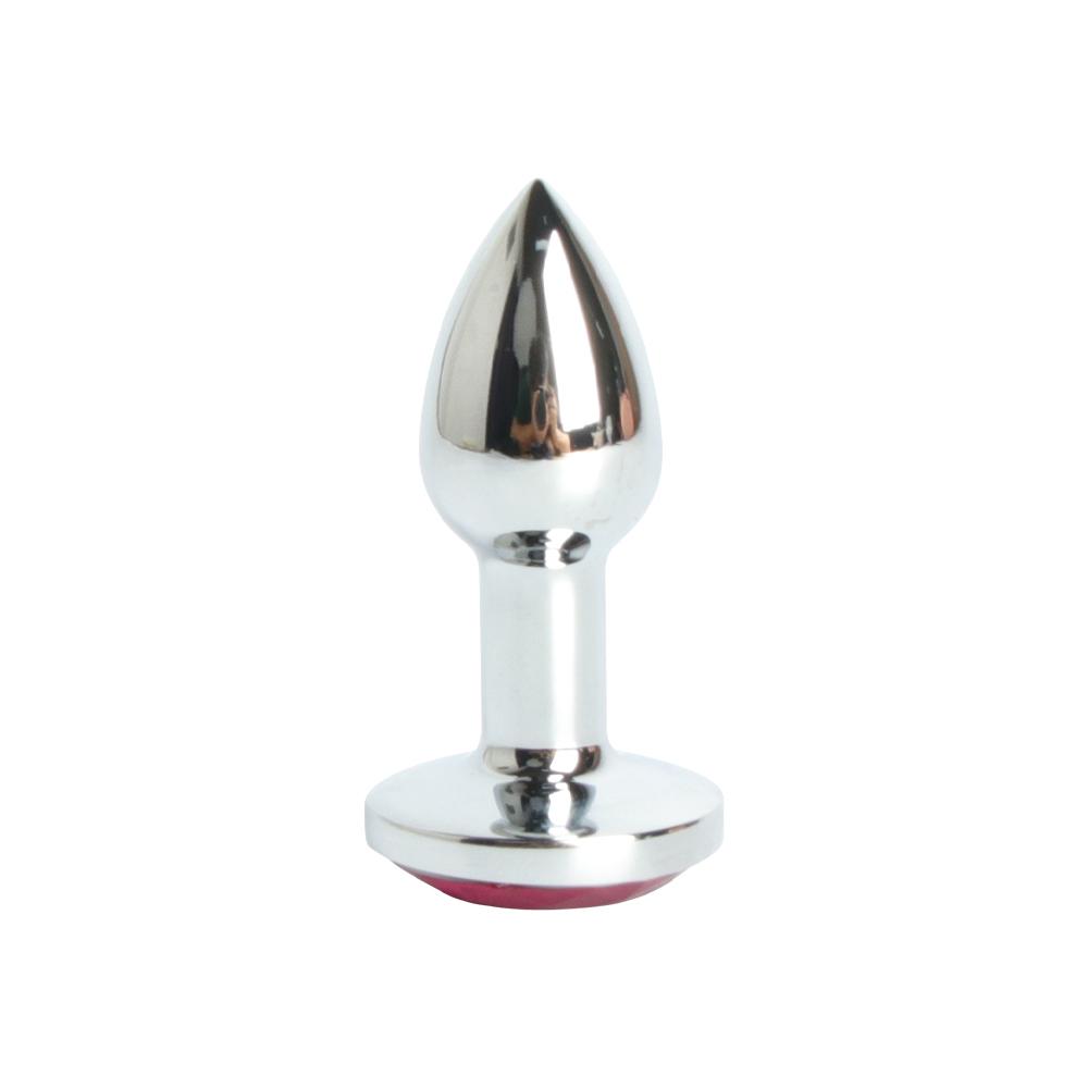 Anal Plug Heart Xxs Sizes Stainless Steel Crystal Anal Plug Removable Butt Plug Stimulator Anal Sex Toys Prostate Massager Dildos