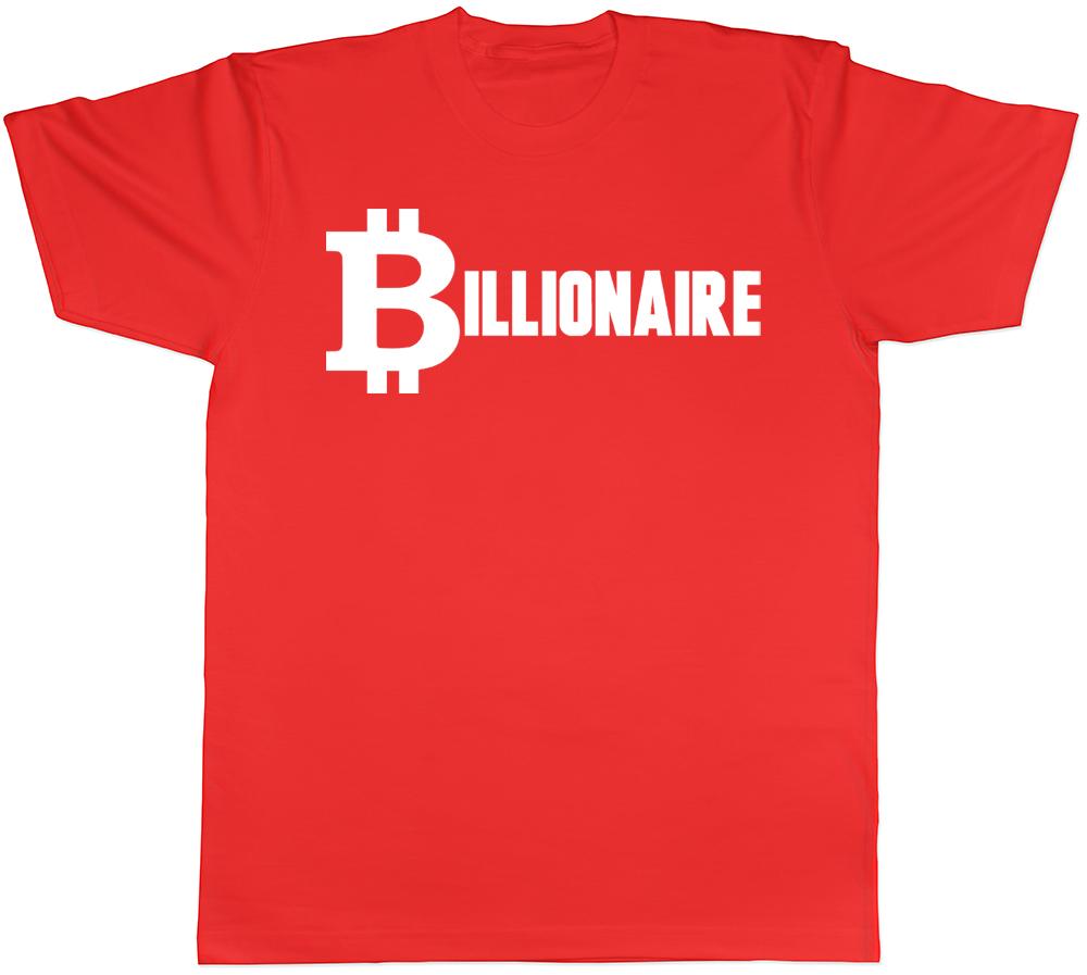 Bitcoin Billionaire Unisexs Ladies Unisexs TShirt S