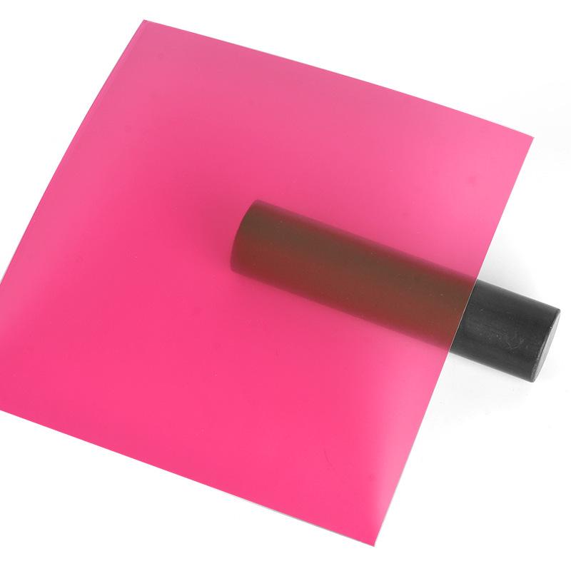 Frosted Transparent PVC Sheet Roll and Colored PET Plastic Sheet Roll