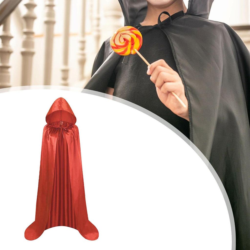 Umhang mit Kapuze für Kinder Halloween-Kostüm und Aufführungen
