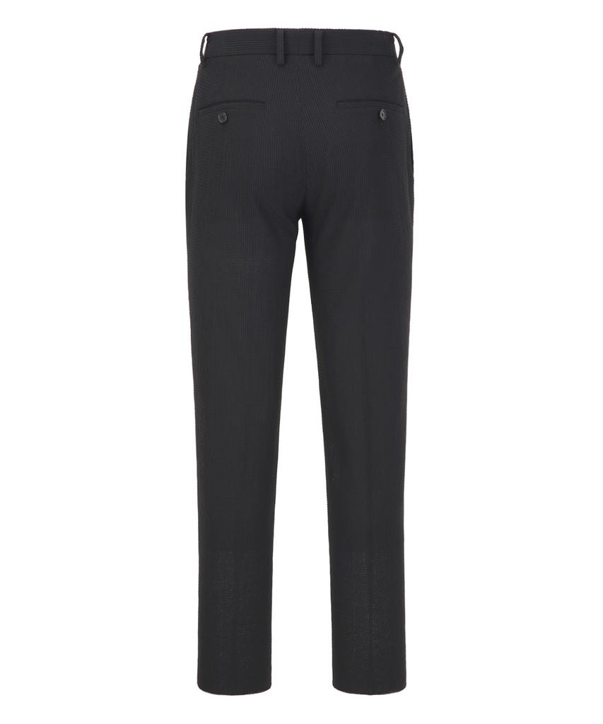 Jilseutyueoteunyuyogmaen Summer Texture Setup Pants - Black (Jnpa6B385Bk)