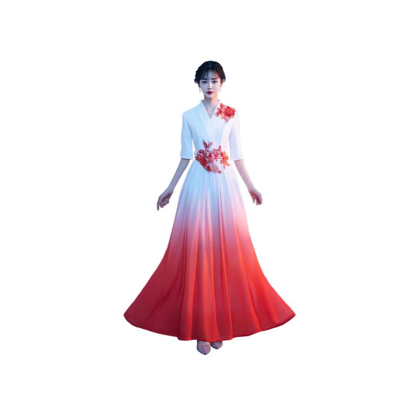 Women's Gradient Performance Long Gown