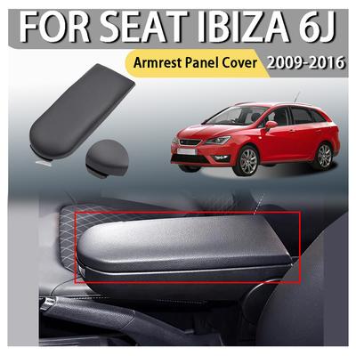 אביזרי רכב שדרוג רכב כיסוי פאנל משענת יד עבור SEAT איביזה 6J 2009 2010 2011 2012 2013 2014 2015 2016 קישוט רכב