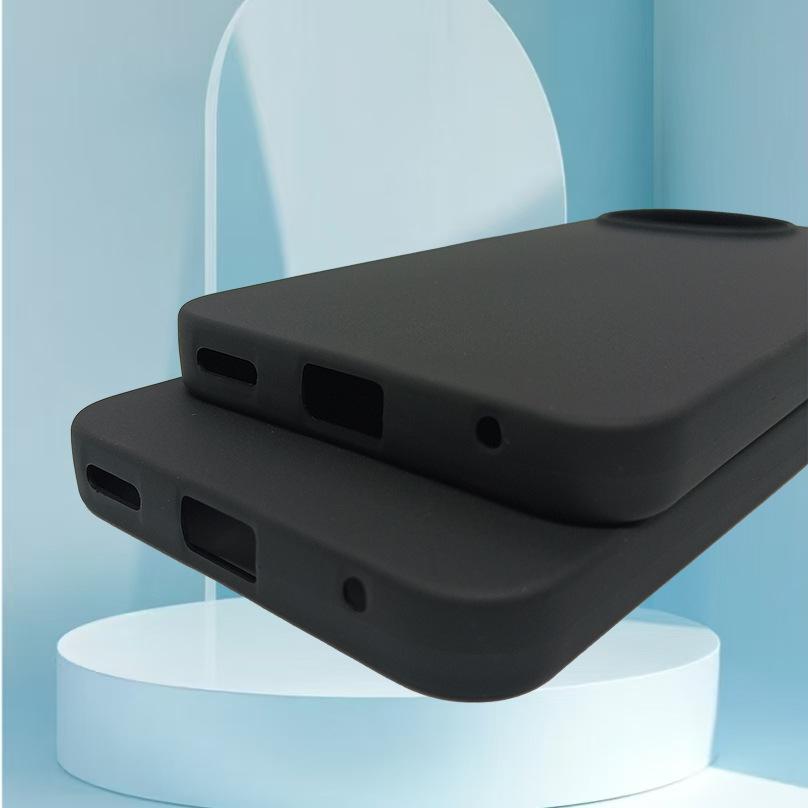 Frosted TPU Mobile Phone Case for Sharp Aouks Sense10 with Glossy Leather Finish