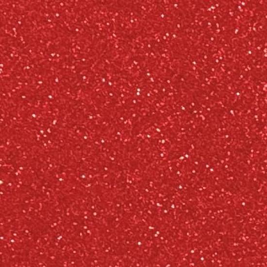 Glitterark Klistremerketype Rød 30cm x 30cm Perfekt for å lage konsertvifter og annen jumbo / Iøynefallende glitter! fans!