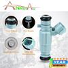 NEW Set of 4 Fuel Injectors 35310-23800 Compatible with Hyundai Elantra 2007-2012 Kia Soul 2010-2011 Spectra 2007-2009 2.0L