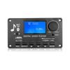 Placa decodificadora de reproductor MP3 de 12 V CC con Bluetooth 5.0, USB, TF, BT, FM, módulo de reproductor de música MP3 con pantalla LCD, reproductor de audio digital