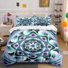 Whimsical Kaleidoscope Bloom. Bedding Sets Duvet Covers Pillowcases(1* Duvet Cover 2* Pillowcases Without Duvet Insert)