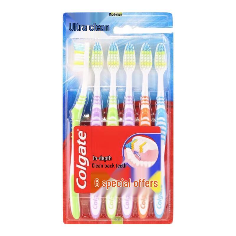 Colgate Super Clean Toothbrush 6-Pack