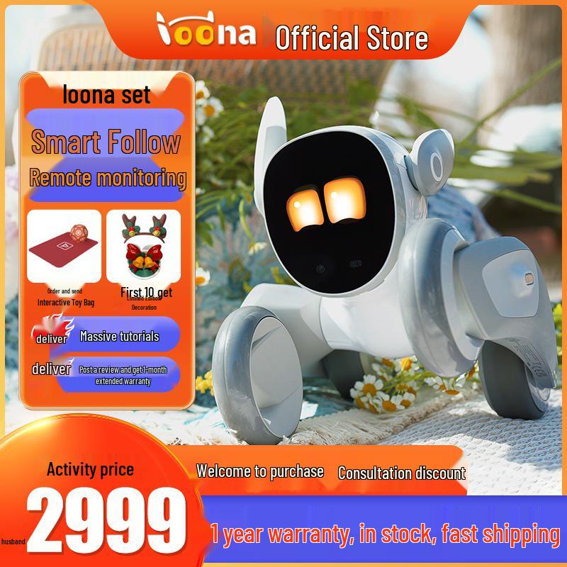 Loona AI Robot: Programmable, High-Tech Voice Conversation with Genuine ChatGPT Integration.