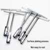 Portable Mini T-Handle Socket Wrench - Short T-Shaped Hex Head Tool for Household Repairs