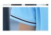 2022 Blue School Uniform Set: Summer Short Sleeve Sportswear for Primary, Junior High & High School