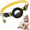 Airtag Cat Collar, Reflective Kitten Collar Breakaway with Airtag Holder, 0.4 Inches In Width