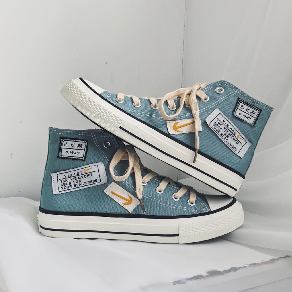 Luksus uformelle herresko herre skateboardsko utendørs pustende menn sports joggesko Fasjonable student joggesko Canvas sko