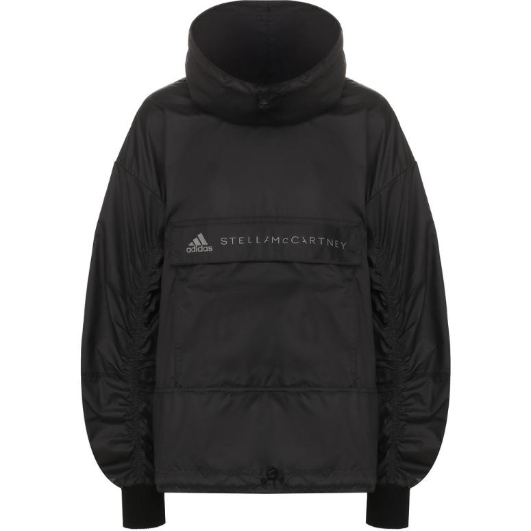 

Adidas Stella McCartney Casual Minimalist Waterproof Windproof Long Sleeve Jacket Women Jackets Black FS9772 XXS