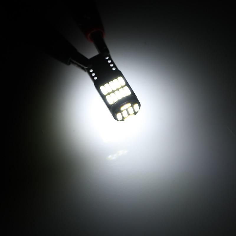 10Pcs Super Bright LED Bulb T10 26SMD 4014 Chip Car Interior Light 12V Long Lasting Car Reading License Plate Light Signal Lamp