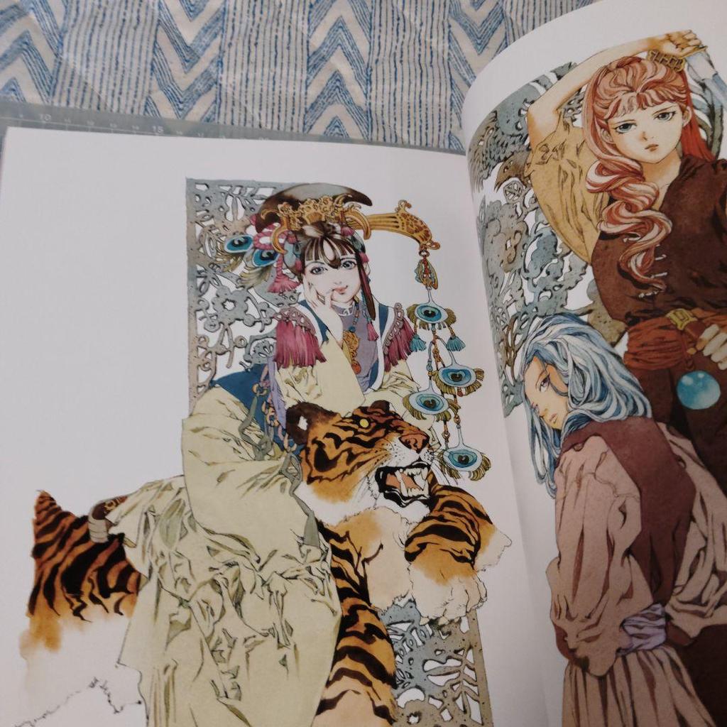 [USED] Twelve Kingdoms Art Book Set of 2