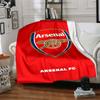 Arsenal F.C Theme Printed Blanket - Perfect for Couch, Bed, Travel & Outdoor Use | Machine Washable, Cozy & Durable.
