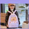 Charmantes Tiermotiv Wasserschwein Rucksack Atmungsaktives Nylon Kinder Schultasche Für Vorschule Und Kleine Kinder