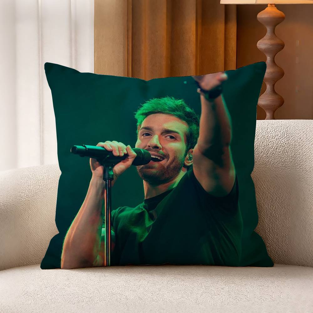 PPablo Alboran Singer Solamente tu Pillow Case Pattern Printed Pillowcase For Living Room Sofa Cushion Cover