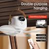Portable Ceiling Fan Outdoor Camping Fan Tent Ventilator Cooler Rechargeable Electric Fan  Remote Control 3 Gears LED Lighting