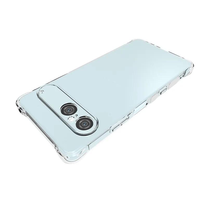 For Sony Xperia 10 VII Case WANLONFENG WL Series 2.0mm TPU Phone Cover with Tempered Glass Film
