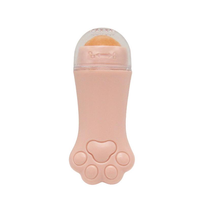 

Cat Paw Face Oil Absorbing Roller Volcanic Stone Blemish Remover Facial Shiny Changing Pores Oil Removal Massage Artifact Tools розовый
