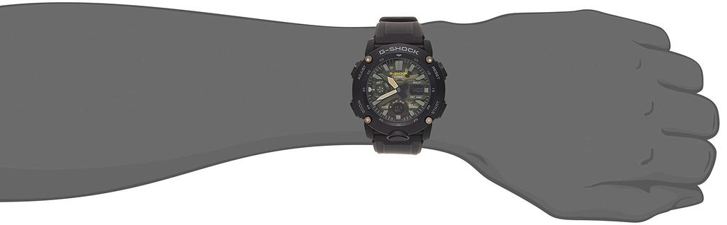 Casio G-Shock Utility Color Watch with Carbon Core Guard Structure (GA-2000SU-1AJF) for Men