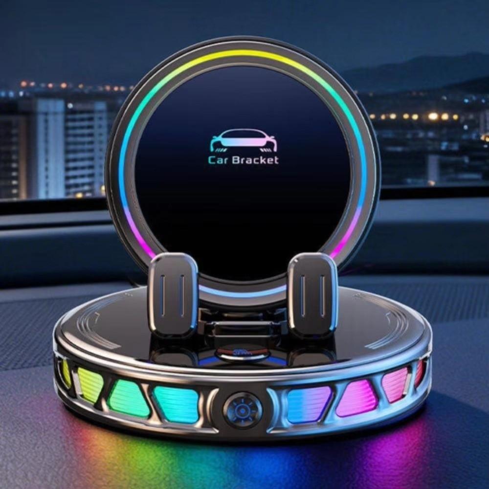 360° Rotation Auto Clamping Phone Holder Electric Car Phone Charger Holder  Car Dashboard