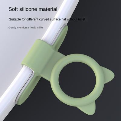 Adeziv Ridicator scaun toaleta Silicon Evitați atingerea capacului toaletei Mâner Accesoriu WC