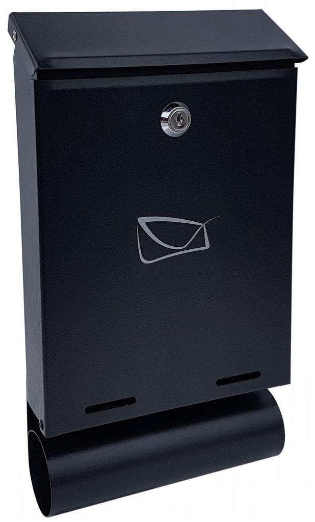 York Tuba Letterbox Matte Black - Skl Yort 482