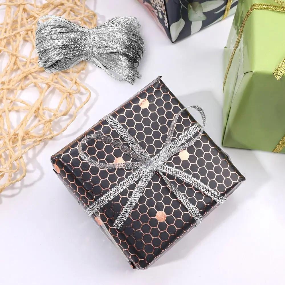 3MM*18M Glitter Ribbon 20Yards Glitter Material Silk Satin Ribbon DIY Craft Silk Satin Texture Gift Wrapping Ribbon