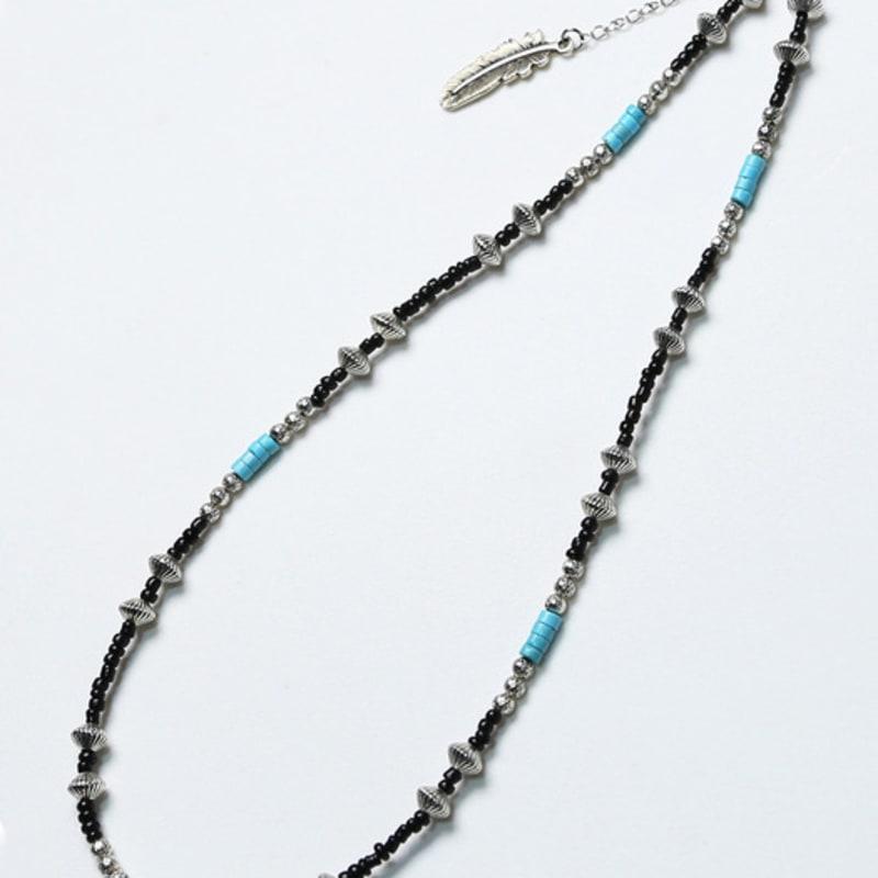 KND Turquoise & Hogan Beads Necklace